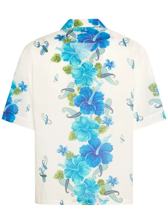 Etro   Floral bowling shirt 