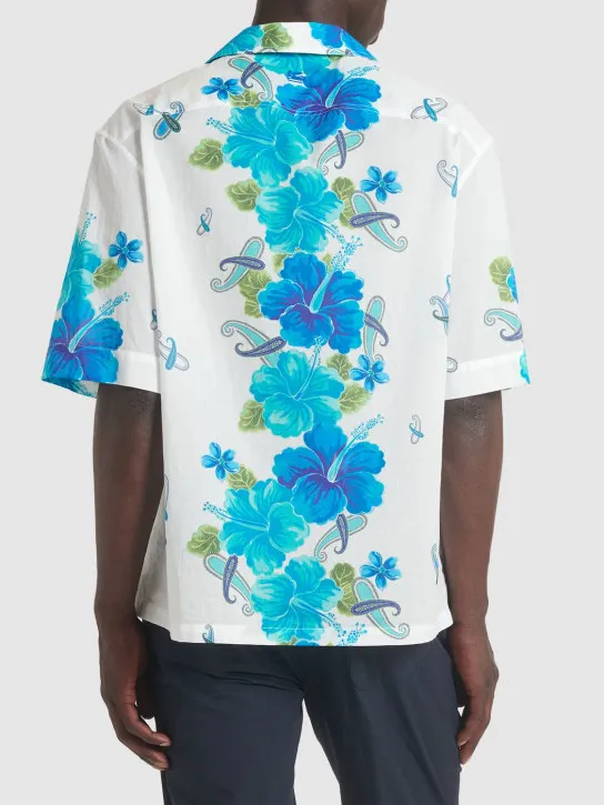 Etro   Floral bowling shirt 