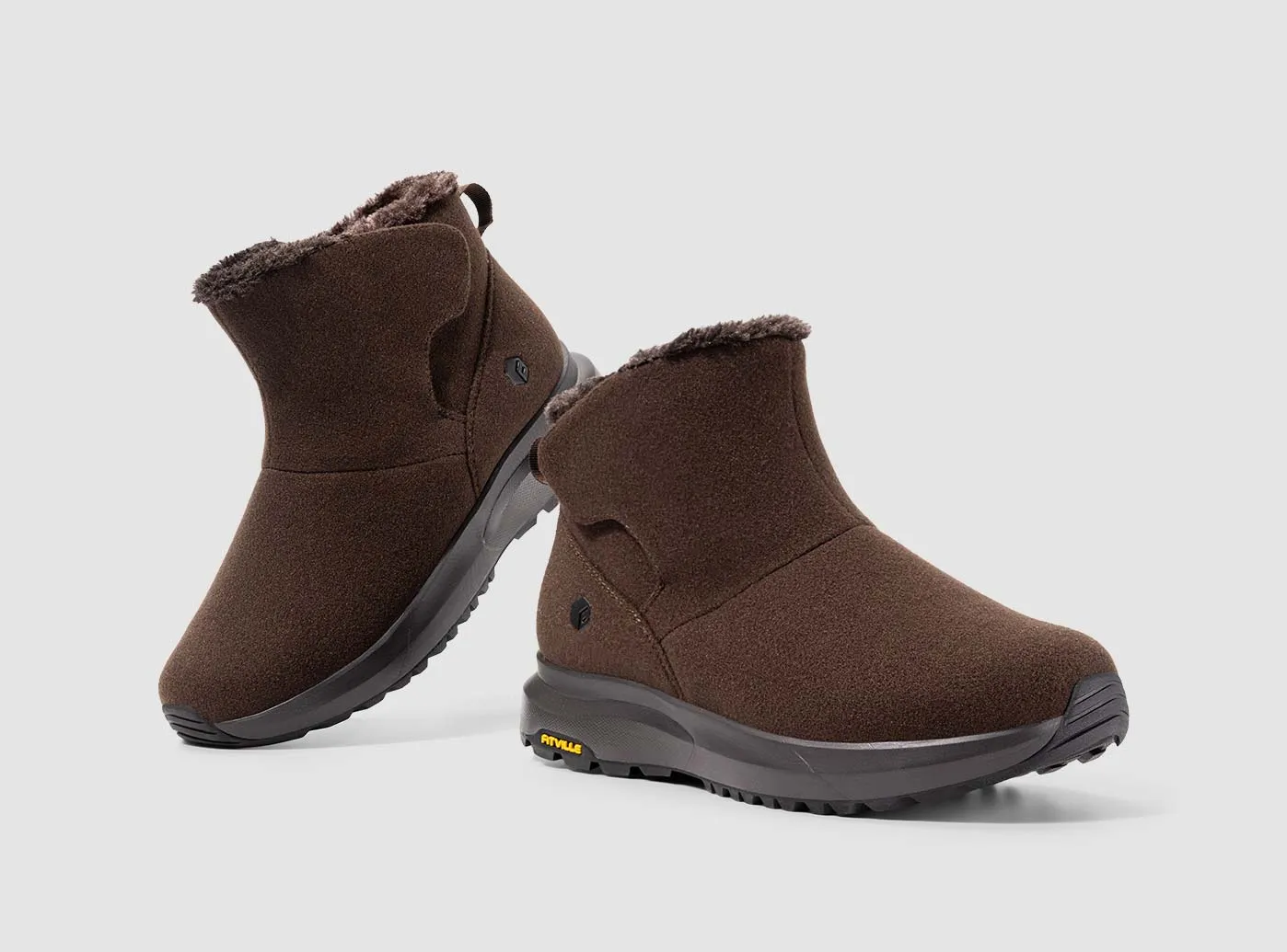 FitVille Men's CozyCore Winter Boots V9