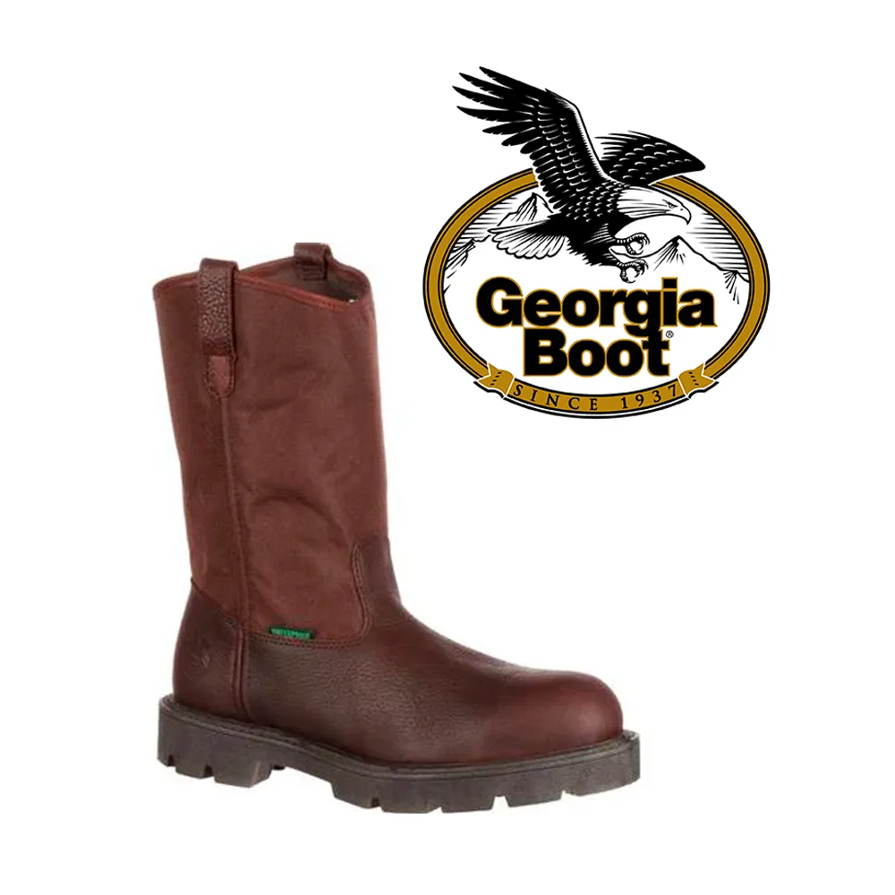 GEORGIA BOOT Men's Homeland Steel Toe Waterproof 11 Inch G111