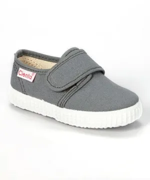 Grey Single Strap Sneaker