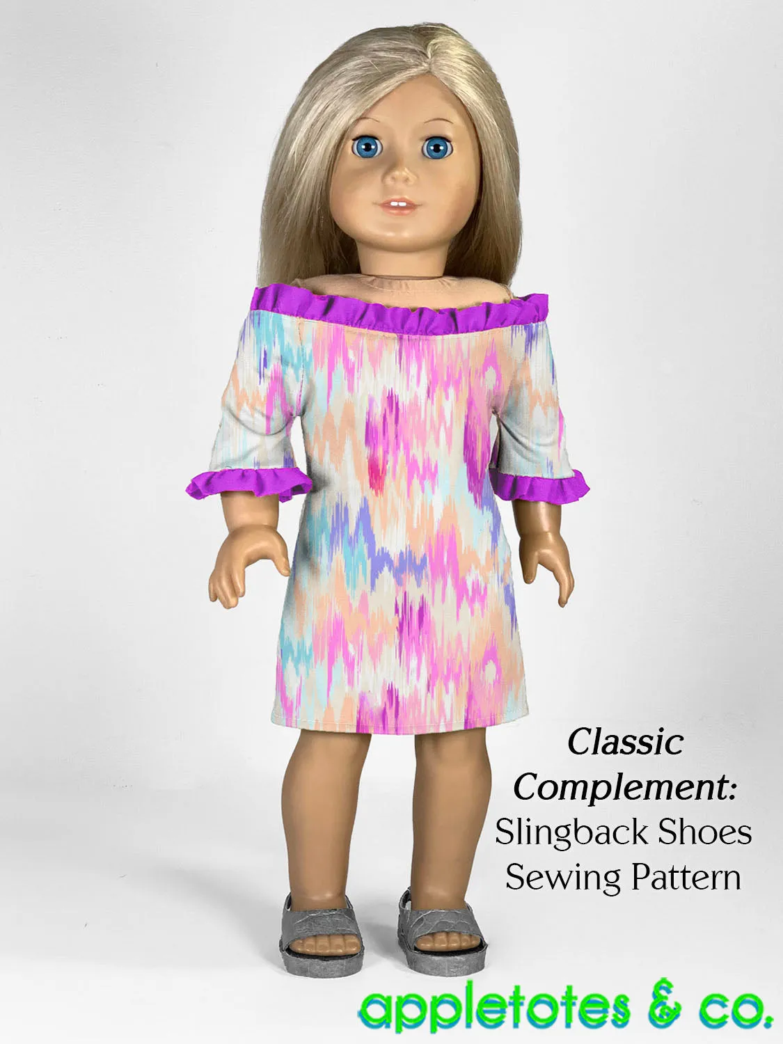 Julia Dress 18 Inch Doll Sewing Pattern