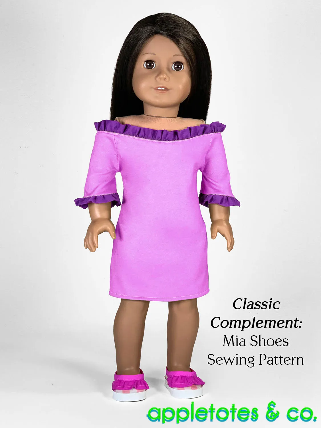 Julia Dress 18 Inch Doll Sewing Pattern