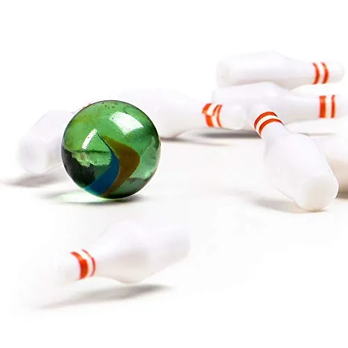 Kicko Miniature Bowling Game Set -24 Pack Deluxe - for Kids, Playing, Party, Fun, Boys