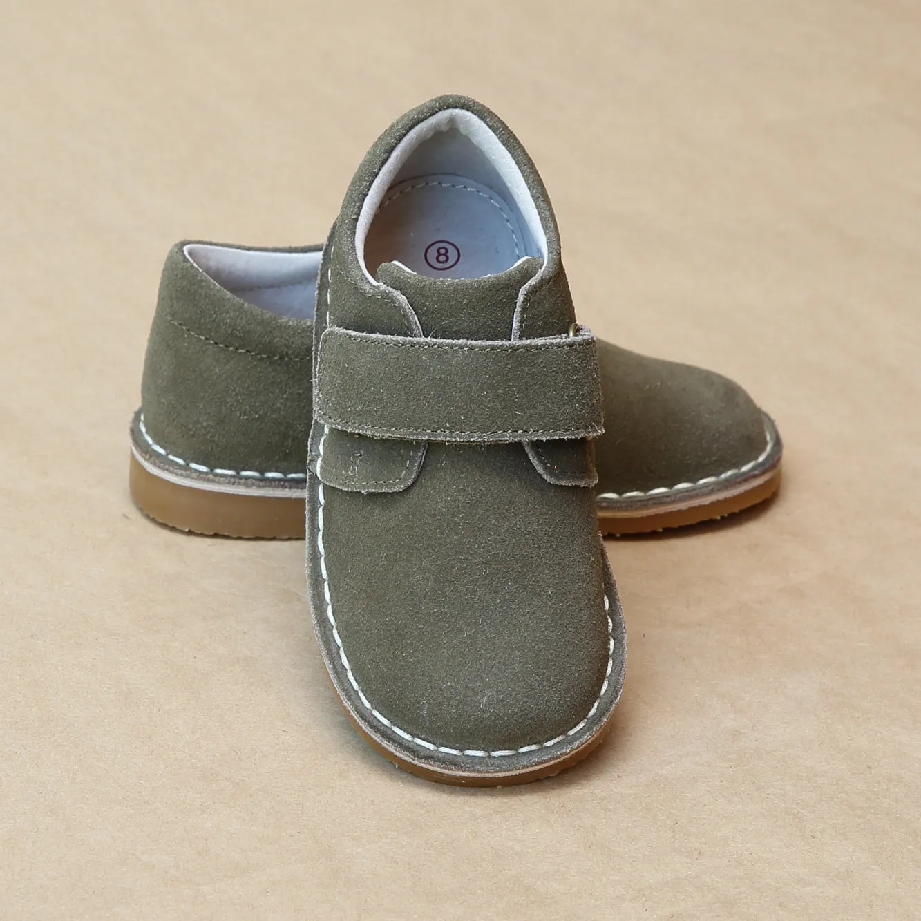 L'Amour Boys Oliver Stitch Down Velcro Boots