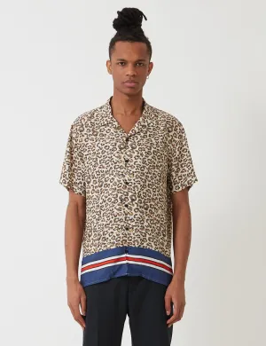 Libertine-Libertine Cave Shirt - Navy/Off White