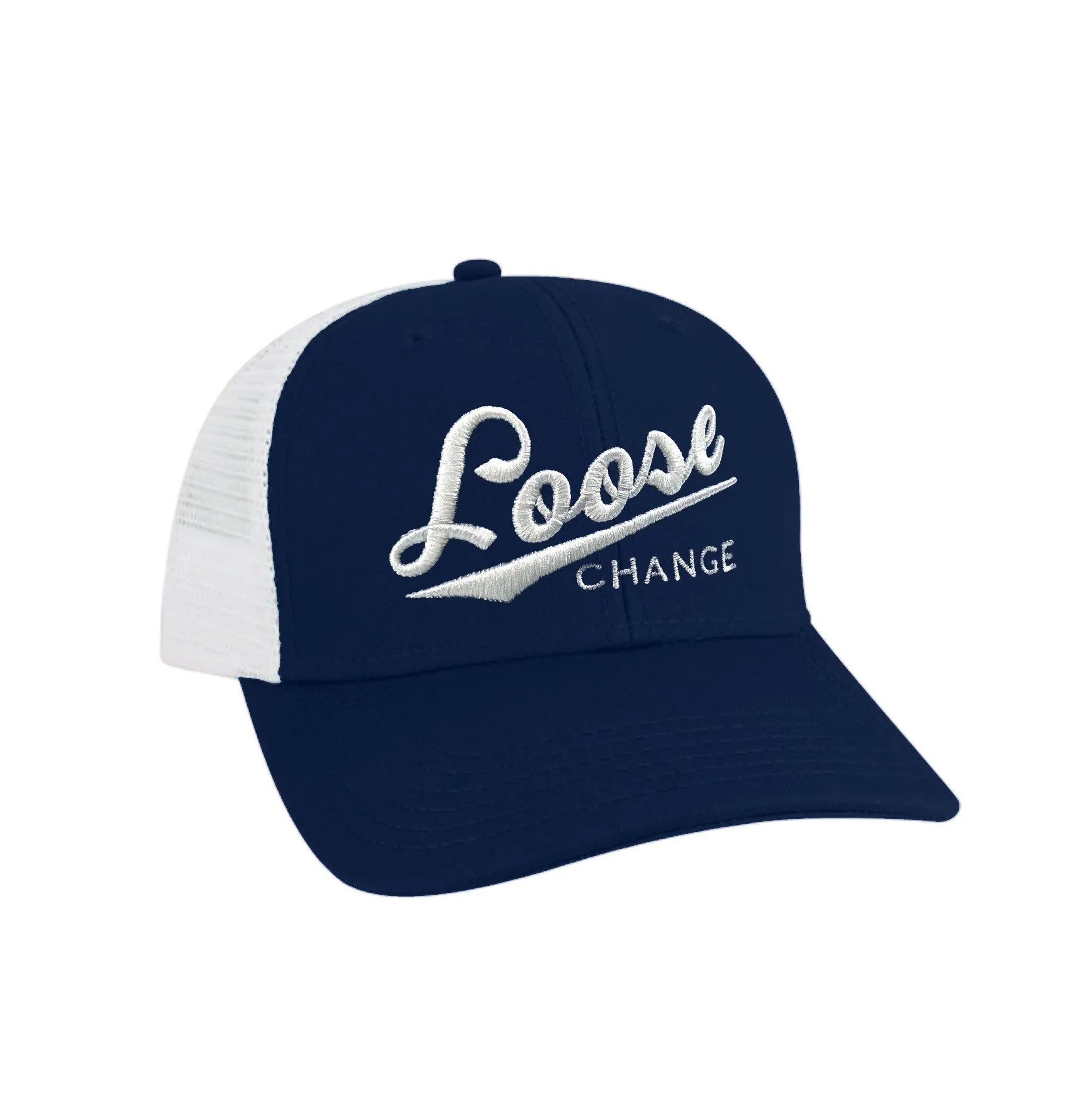 Loose Change Script Trucker Hat- (Multiple Colors)