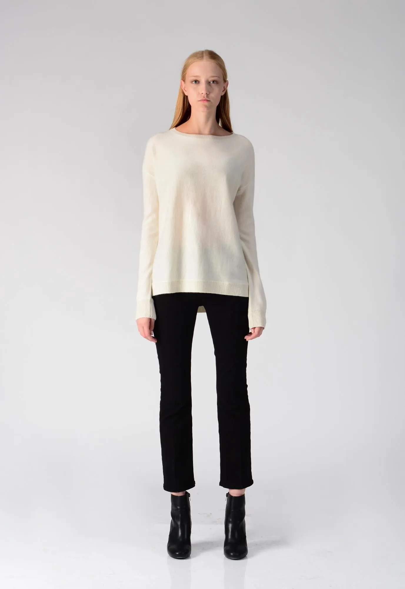 Loose Fit Sweater_Ivory