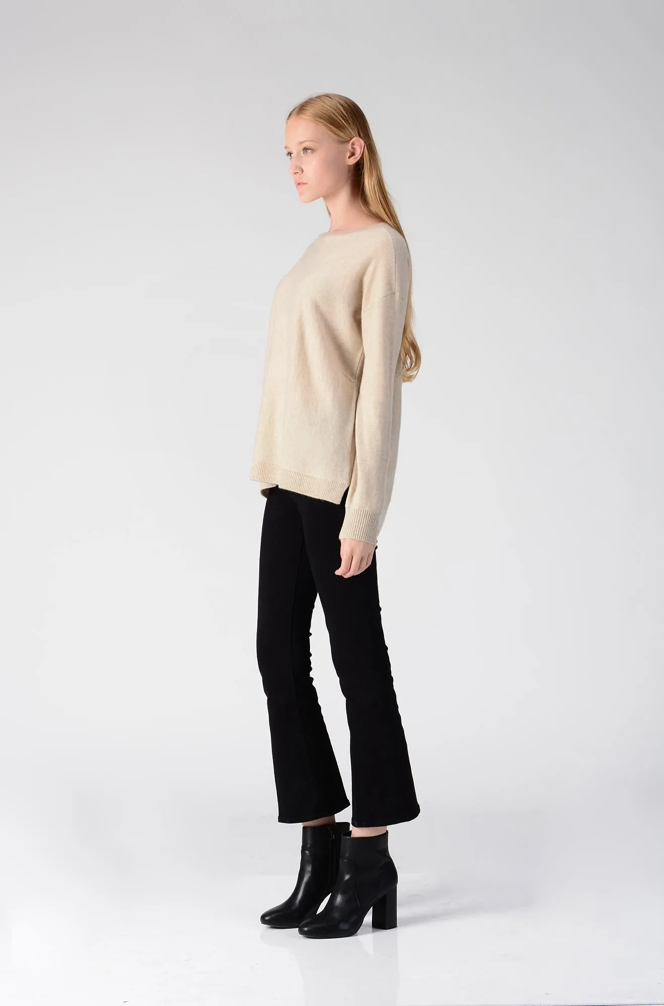 Loose Fit Sweater_Oatmeal