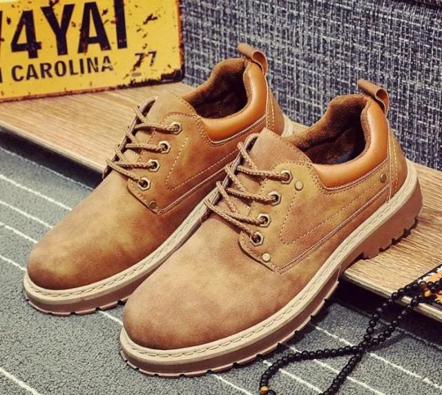 Luxury Leather Oxfords Designer Waterproof Men Shoes