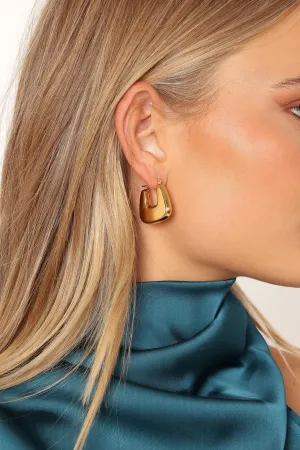 Mabel Earrings - Gold