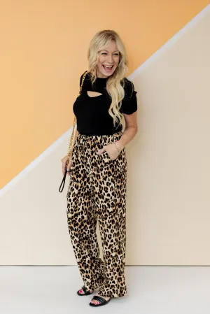 Making A Comeback Leopard Pant