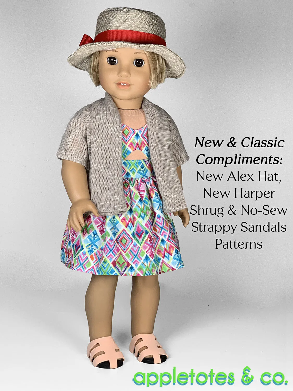 Marina Dress 18 Inch Doll Sewing Pattern