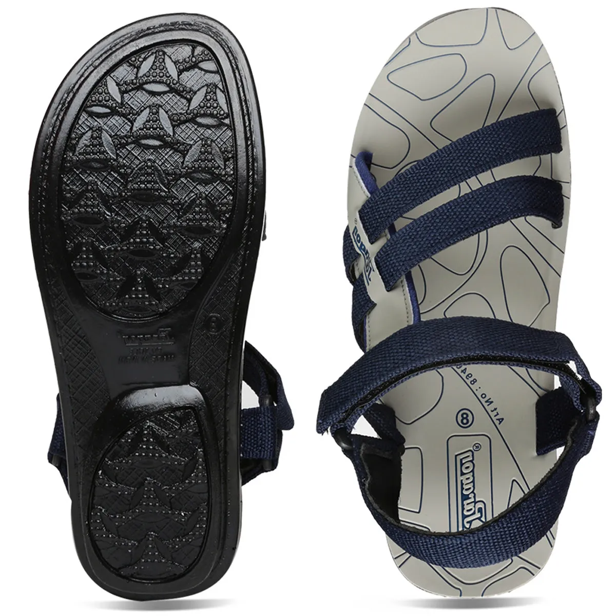 Men's Blue Slickers Sandals