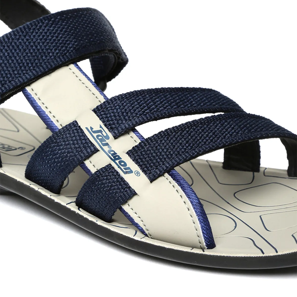 Men's Blue Slickers Sandals