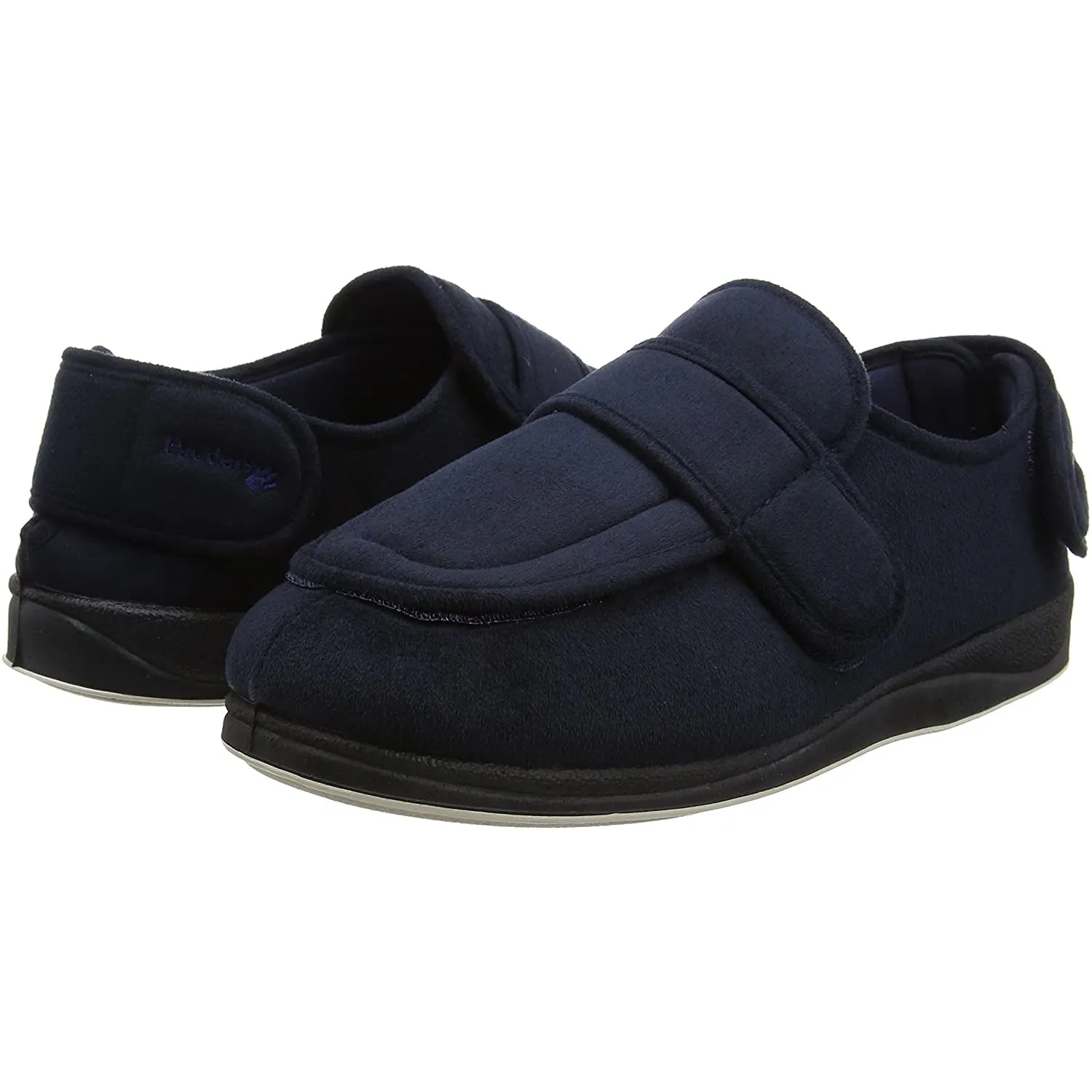 Mens Wide Fit Padders Wrap Slippers