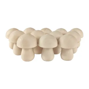 Mini Cap Mushrooms - 12 pieces