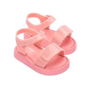 Mini Melissa Jump Sandal BB - Pink / Glitter Pink