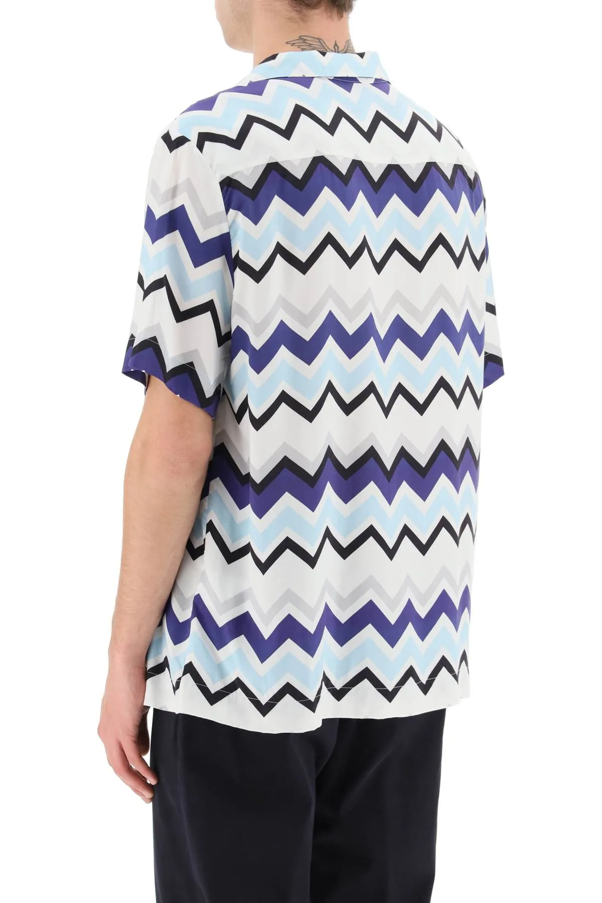 Missoni chevron short sleeve shirt