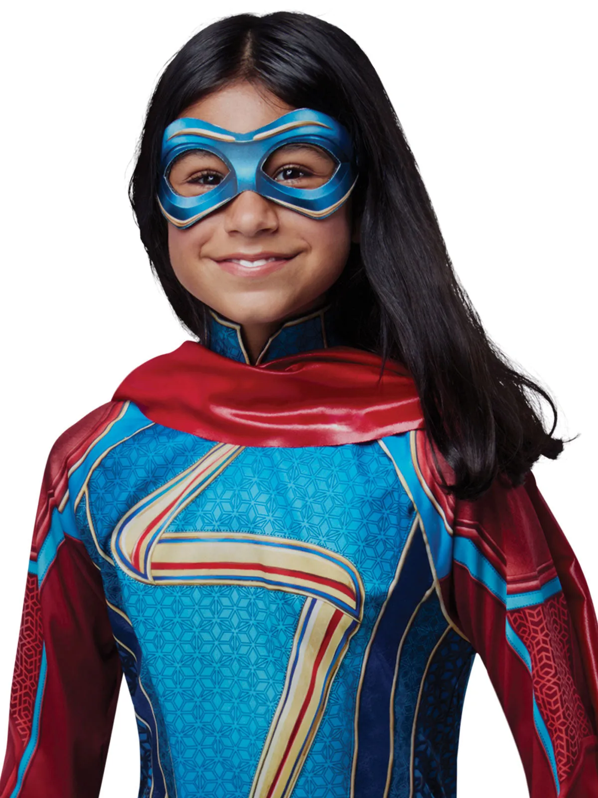 Ms Marvel Classic Costume for Kids - Marvel Captain Marvel