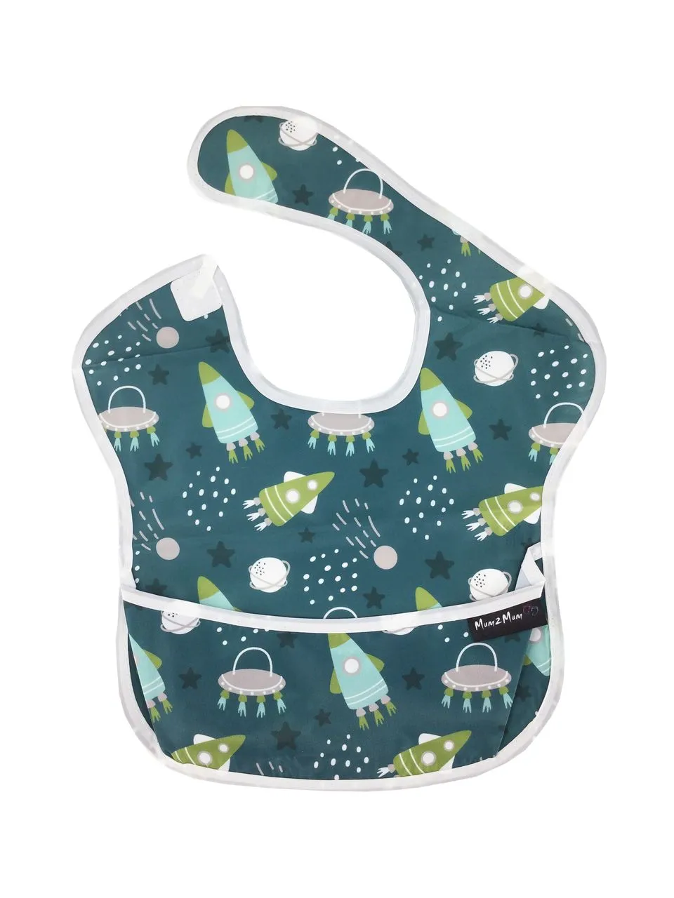 Mum 2 Mum Waterproof Wonder Bib Twin Pack