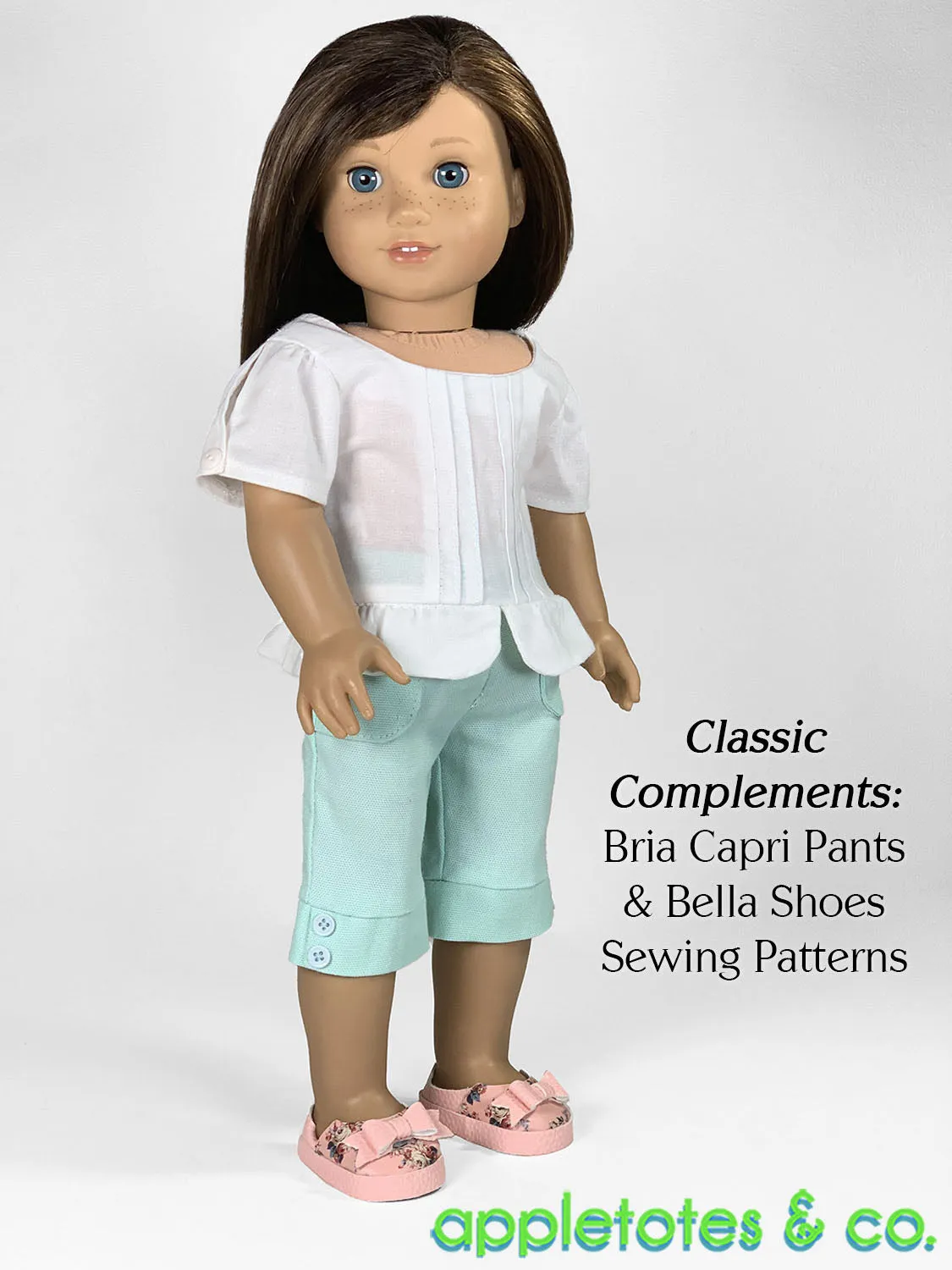 Nadine Top   Dress 18 Inch Doll Sewing Pattern