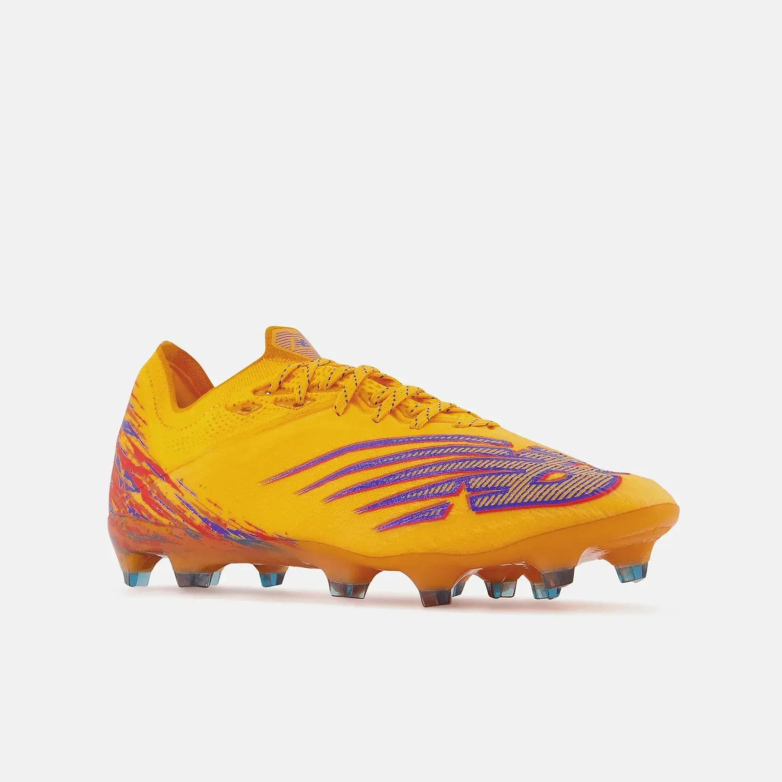 New Balance Furon v6   Pro FG 2E Wide - Orange