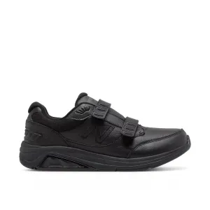 New Balance Men's 928v3 Velcro Walking Shoes- Black