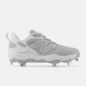 New Balance Women's Fresh Foam X Velo v4 Metal Fastpitch Softball Cleats - Grey SMVELOG4