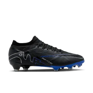 Nike Air Zoom Mercurial Vapor 15 Pro FG Firm Ground Soccer Cleat - Black/Chrome/HyperRoyal