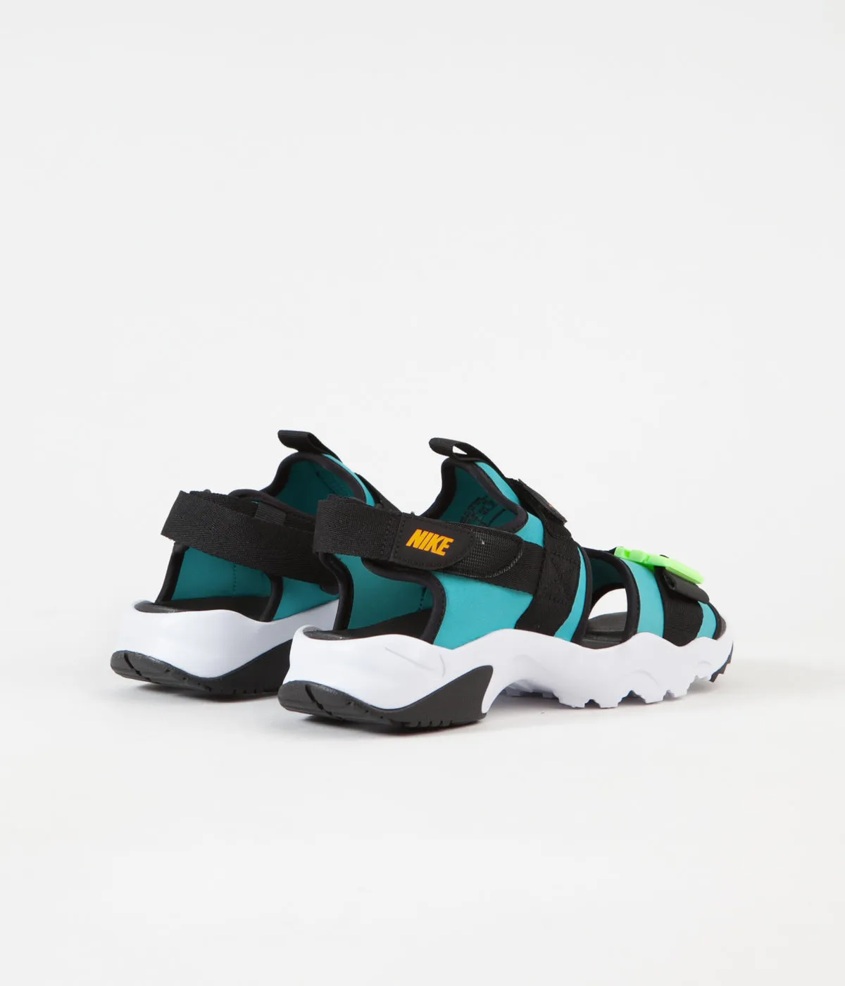 Nike Canyon Shoes - Oracle Aqua / Laser Orange - Black