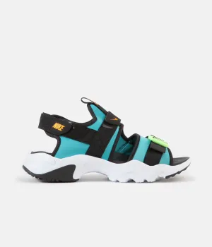 Nike Canyon Shoes - Oracle Aqua / Laser Orange - Black