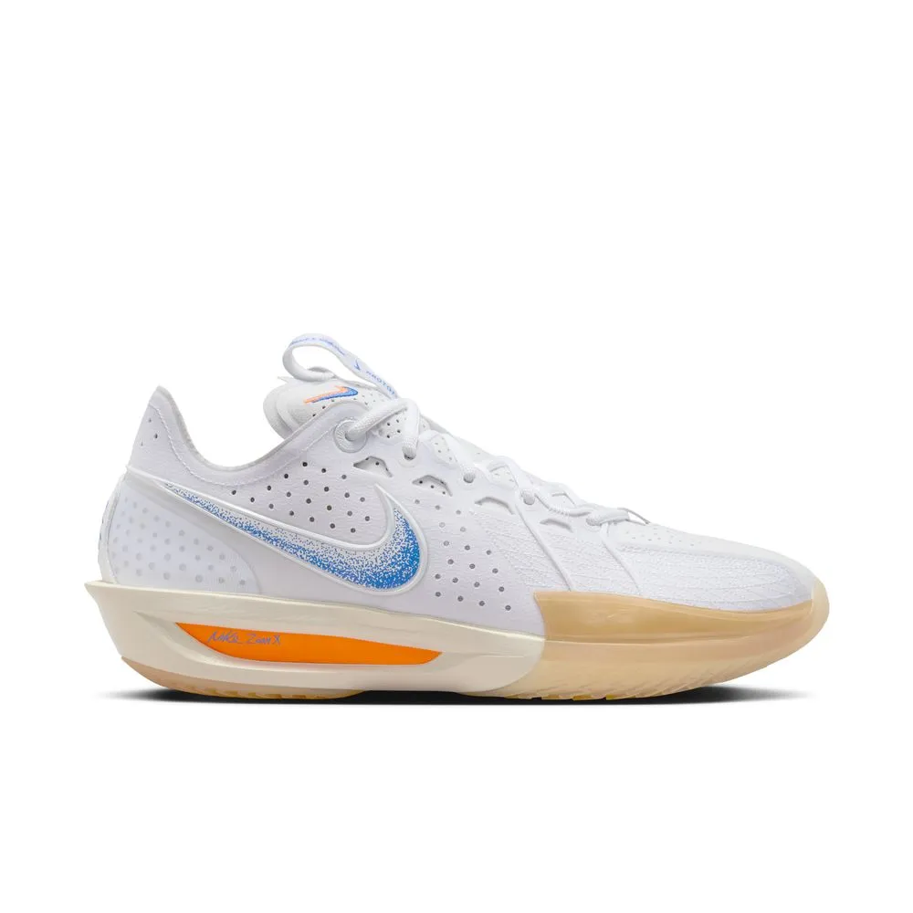 Nike G.T. Cut 3 FP "Blueprint" Basketball Shoes 'White/Racer Blue/Coconut Milk/Gum Yellow'