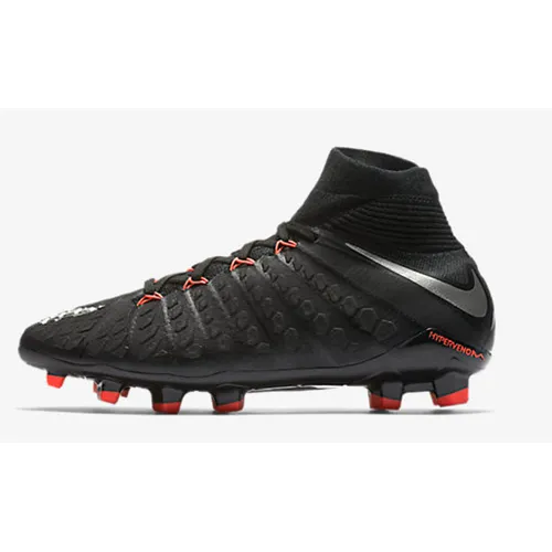 Nike JR Hypervenom Phantom III DF Black-Silver