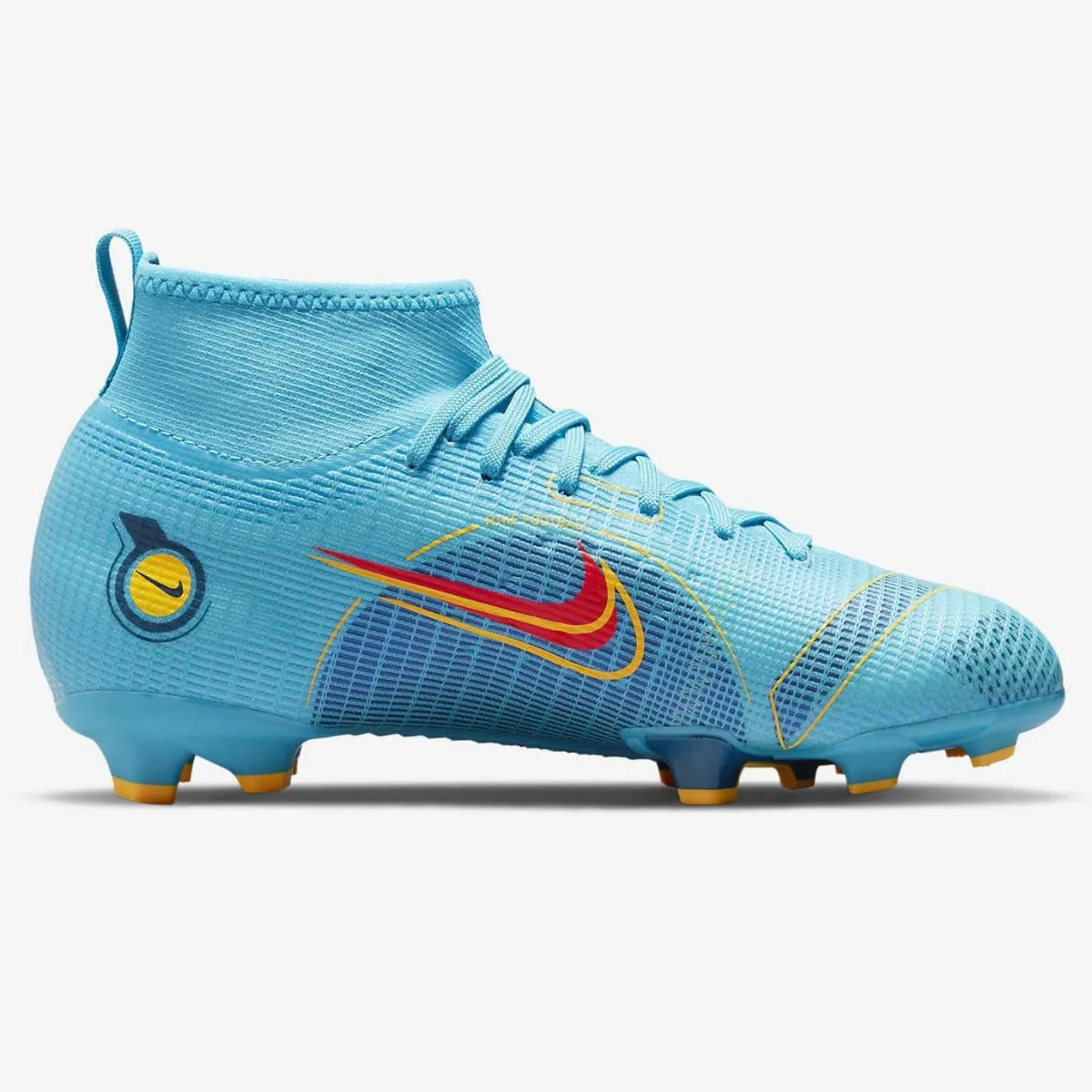 Nike JR Mercurial Superfly 8 Pro FG - Chlorine Blue-Laser Orange