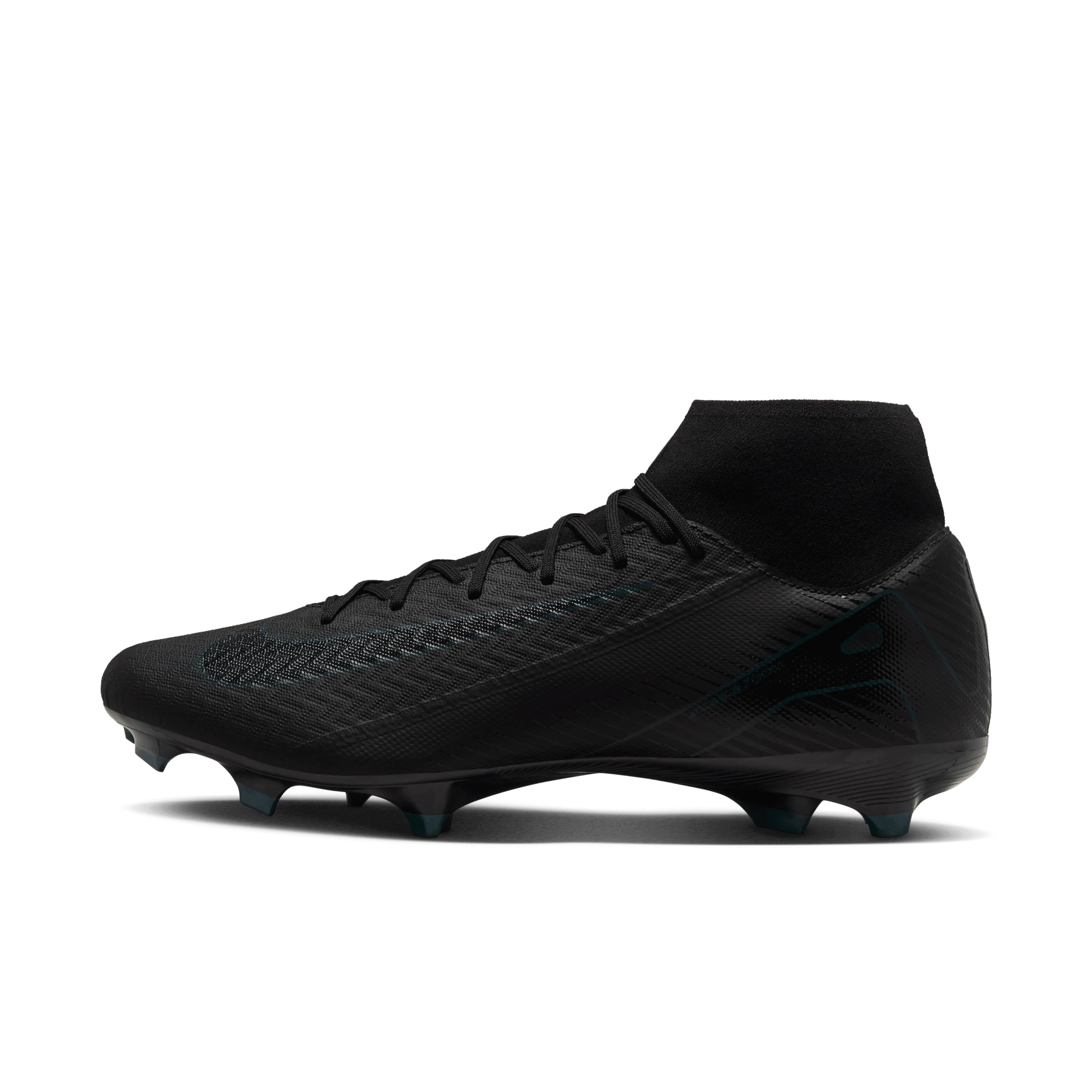 Nike Mercurial Superfly 10 Academy FG (Y)- Black/Black-Deep Jungle