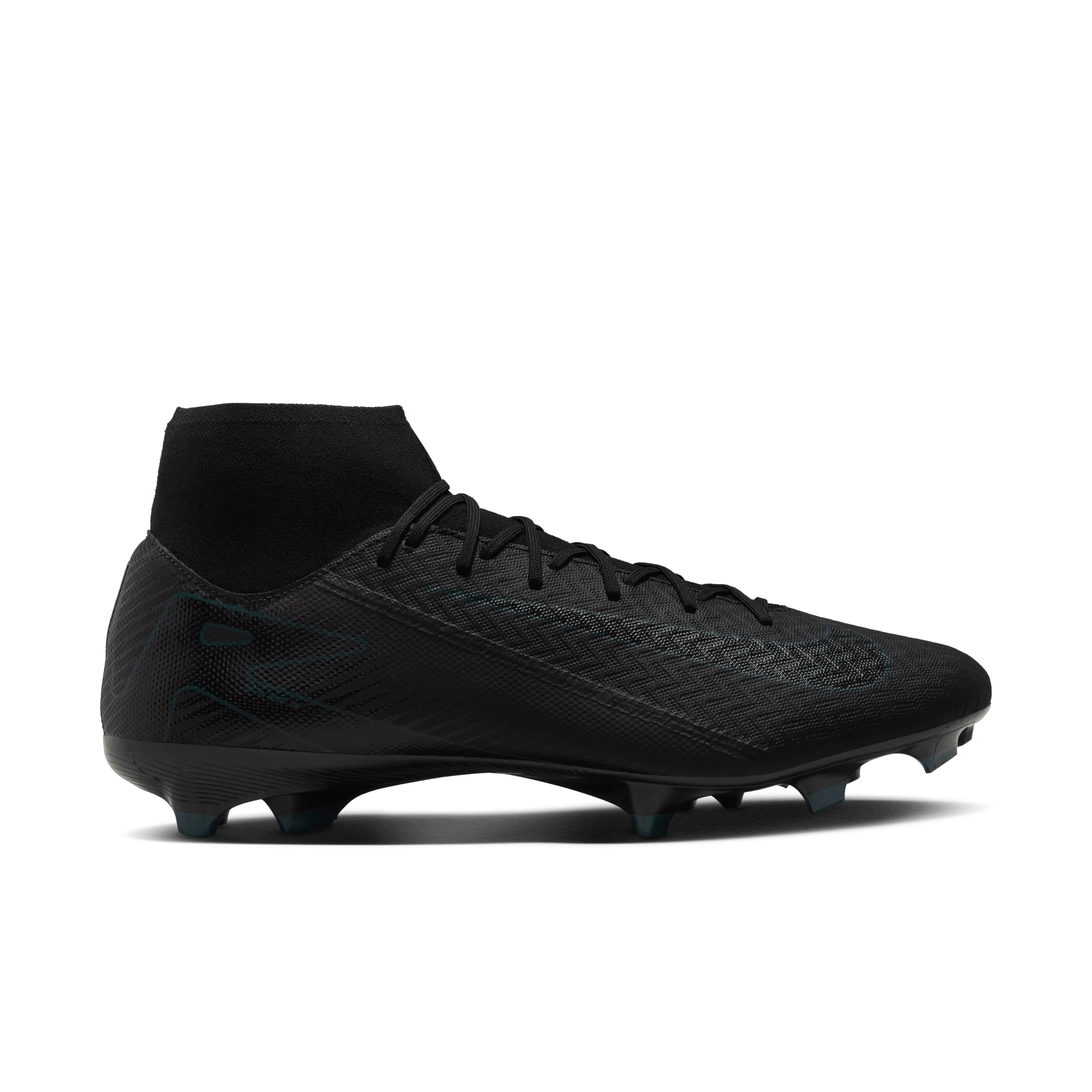 Nike Mercurial Superfly 10 Academy FG (Y)- Black/Black-Deep Jungle