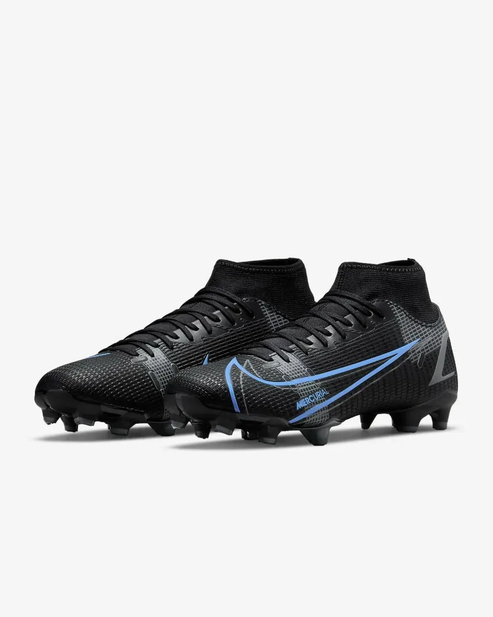 Nike Superfly 8 Academy FG-MG - Black-Blue