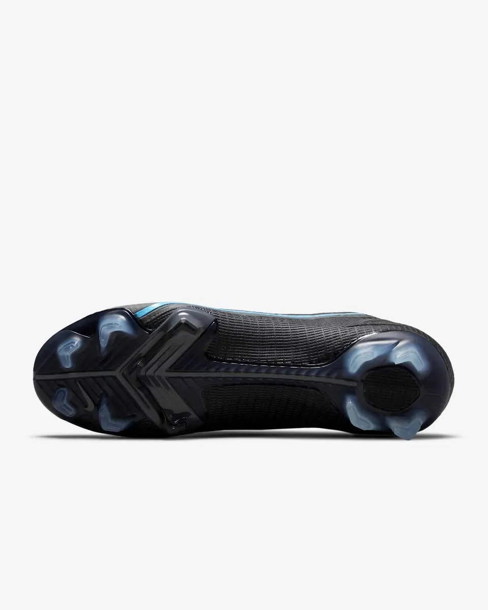 Nike Superfly 8 Elite FG - Black-Blue