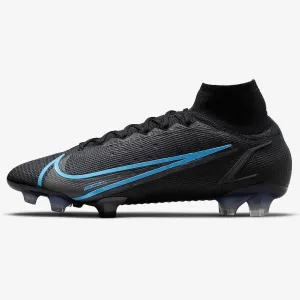 Nike Superfly 8 Elite FG - Black-Blue