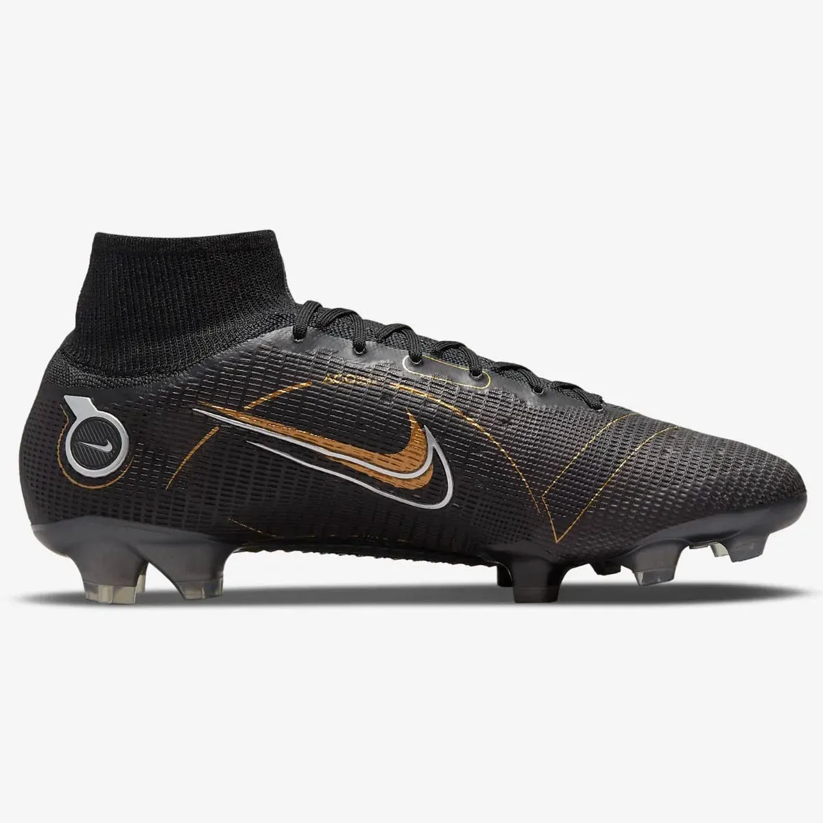 Nike Superfly 8 Elite FG - Black-Gold