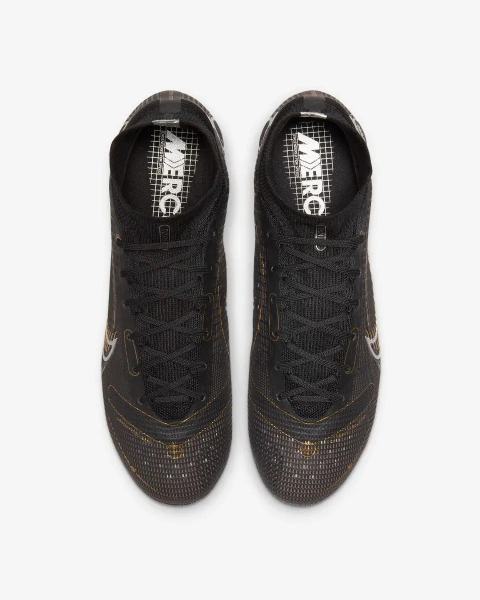 Nike Superfly 8 Elite FG - Black-Gold