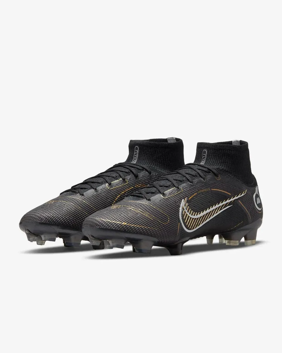 Nike Superfly 8 Elite FG - Black-Gold