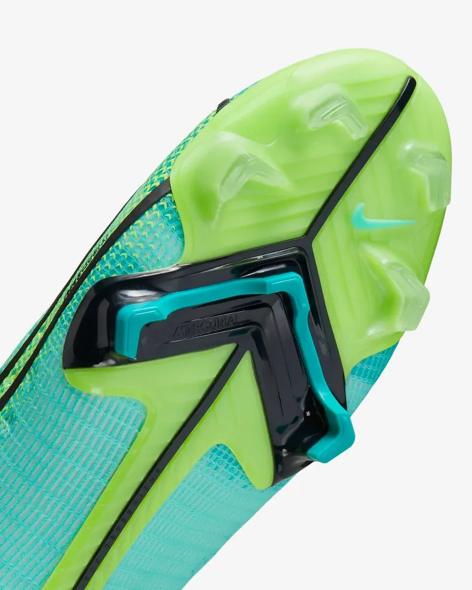 Nike Superfly 8 Elite FG - Turquoise-Lime Glow