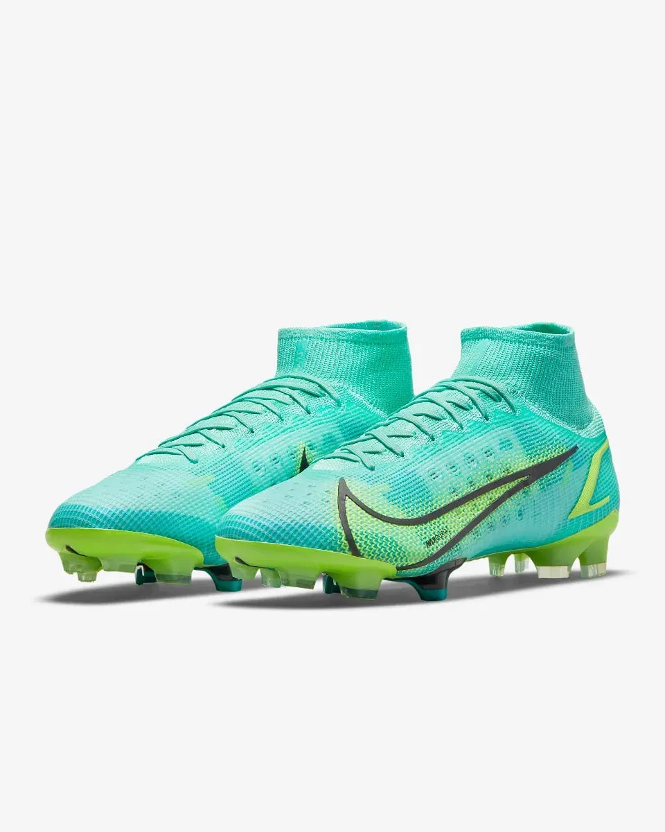 Nike Superfly 8 Elite FG - Turquoise-Lime Glow