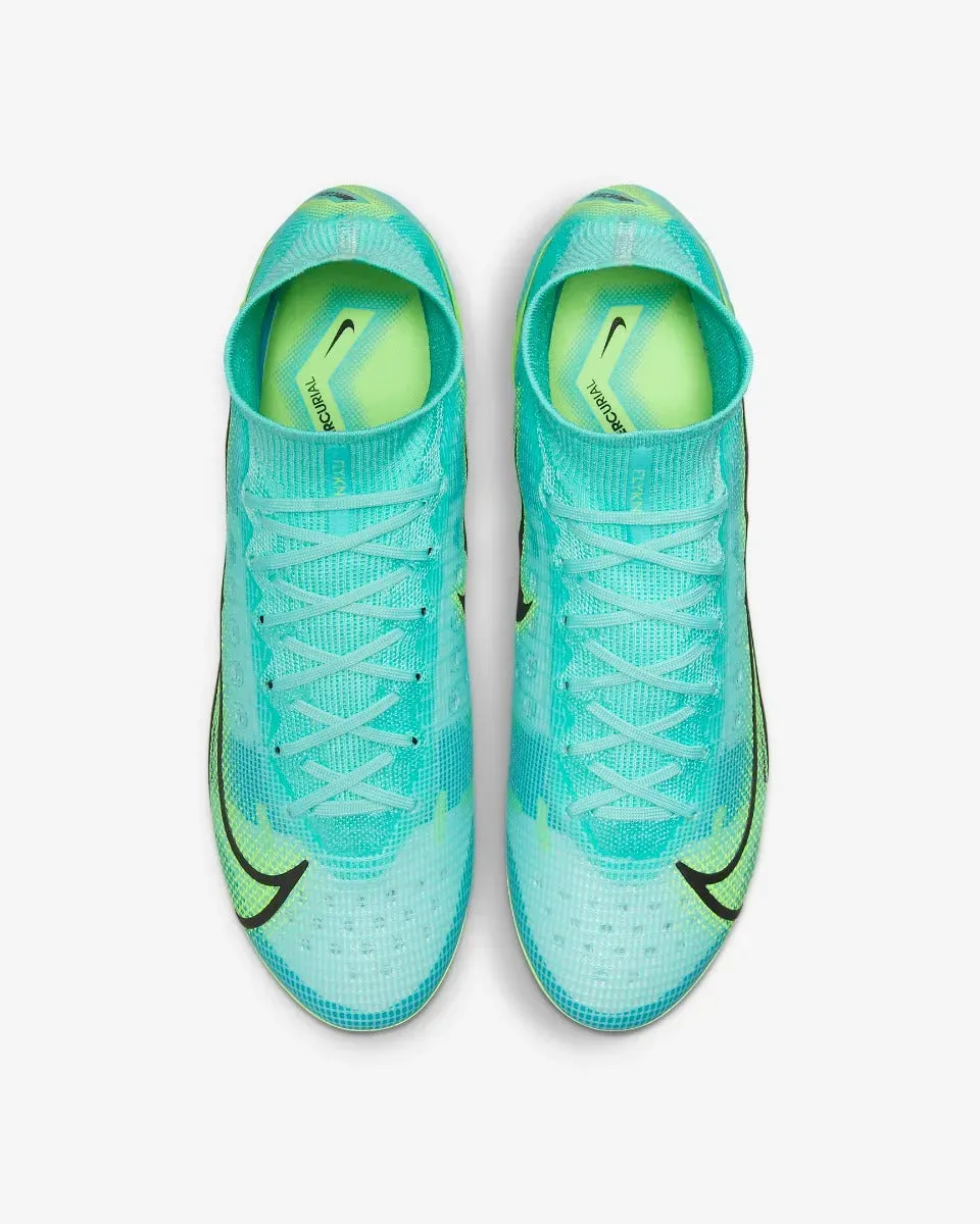 Nike Superfly 8 Elite FG - Turquoise-Lime Glow