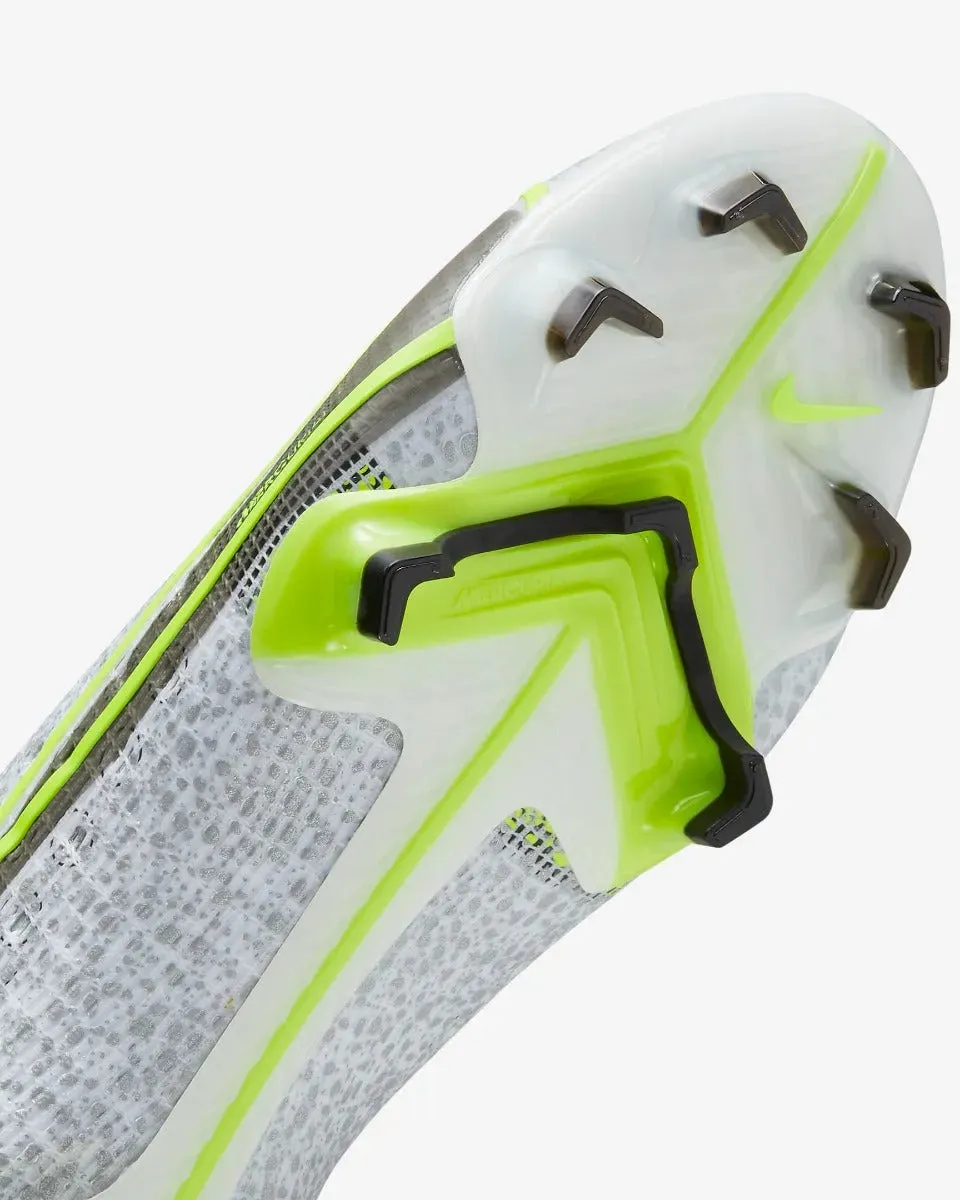 Nike Superfly 8 Elite FG - White-Grey-Volt