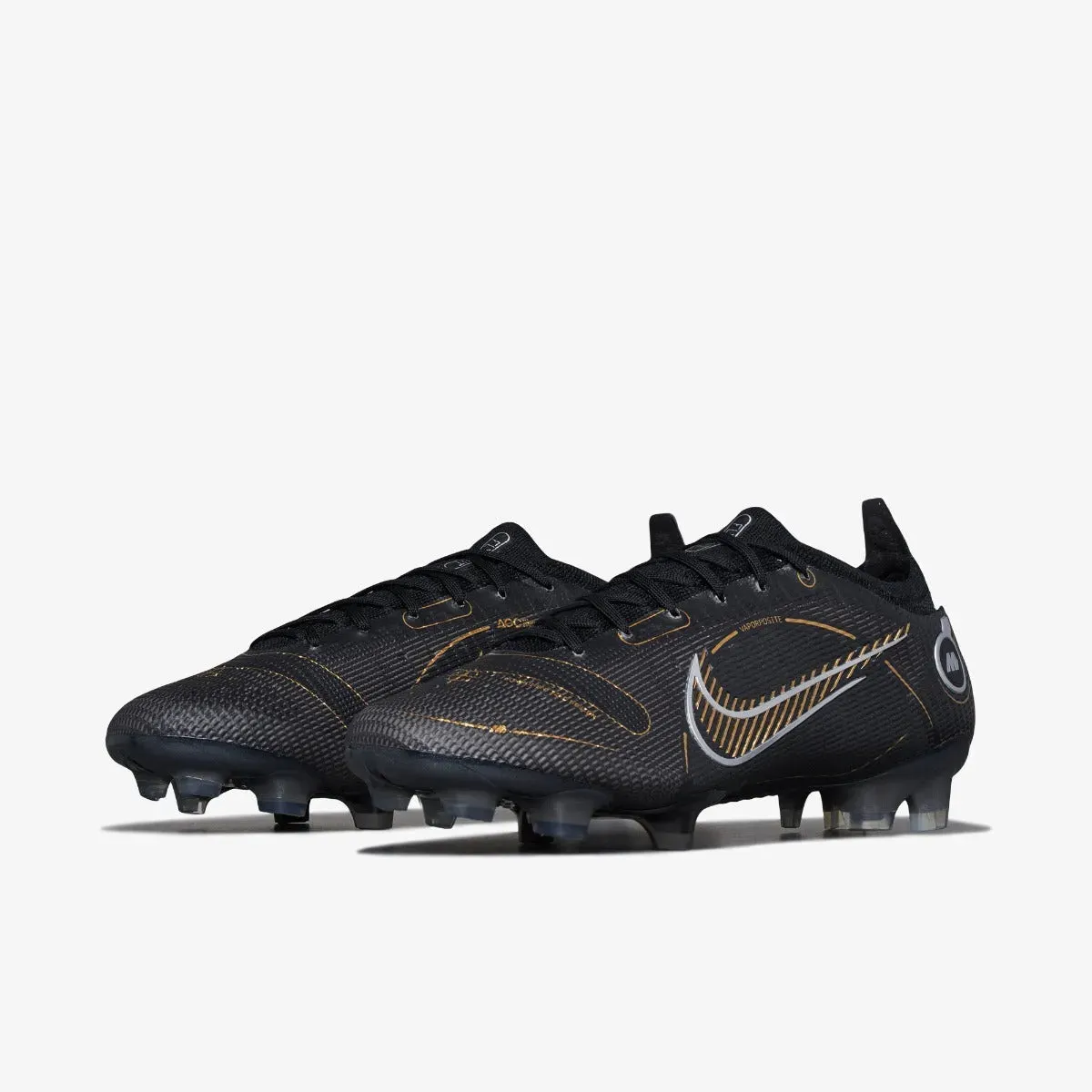 Nike Vapor 14 Elite FG - Black-Gold