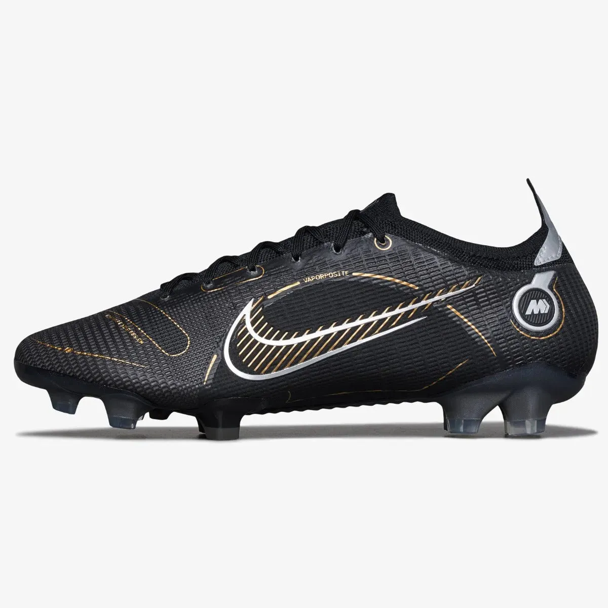 Nike Vapor 14 Elite FG - Black-Gold