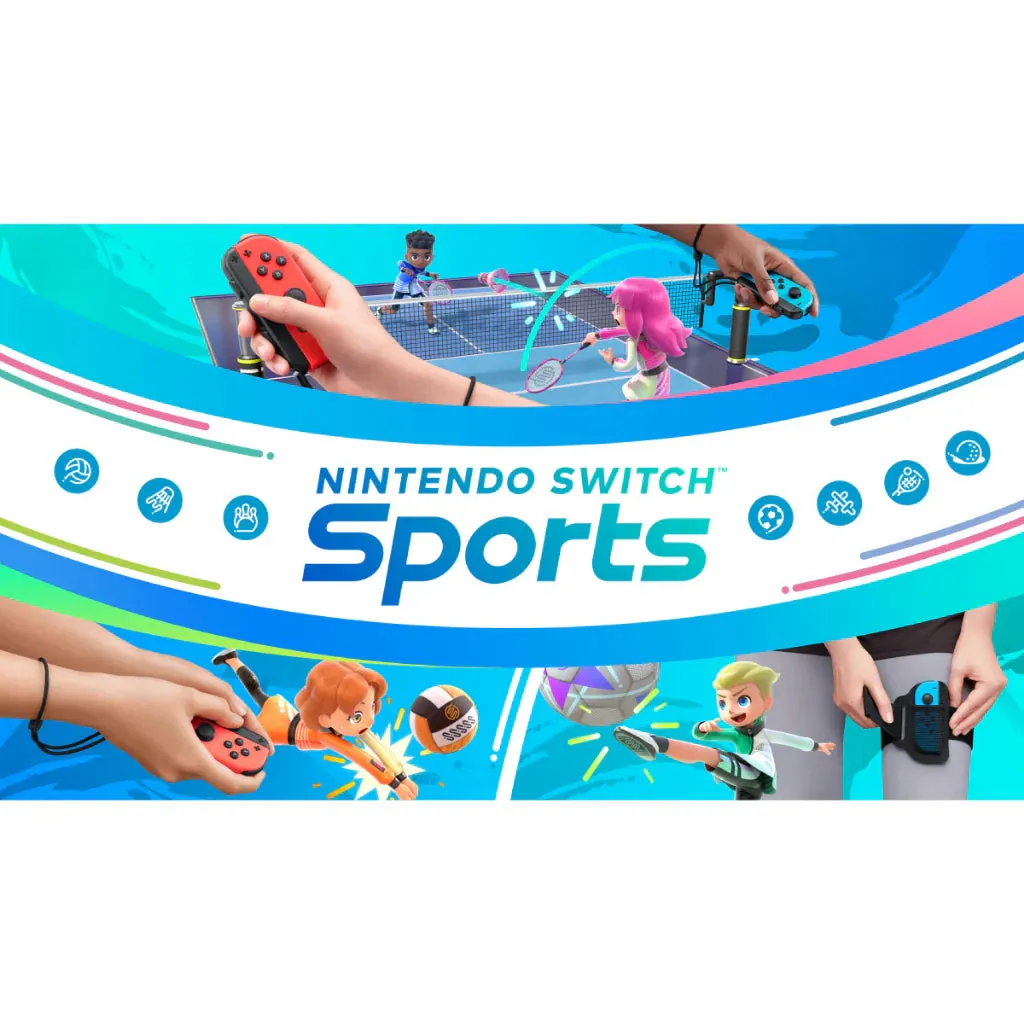 Nintendo Games: Nintendo Switch Sports with Leg Strap